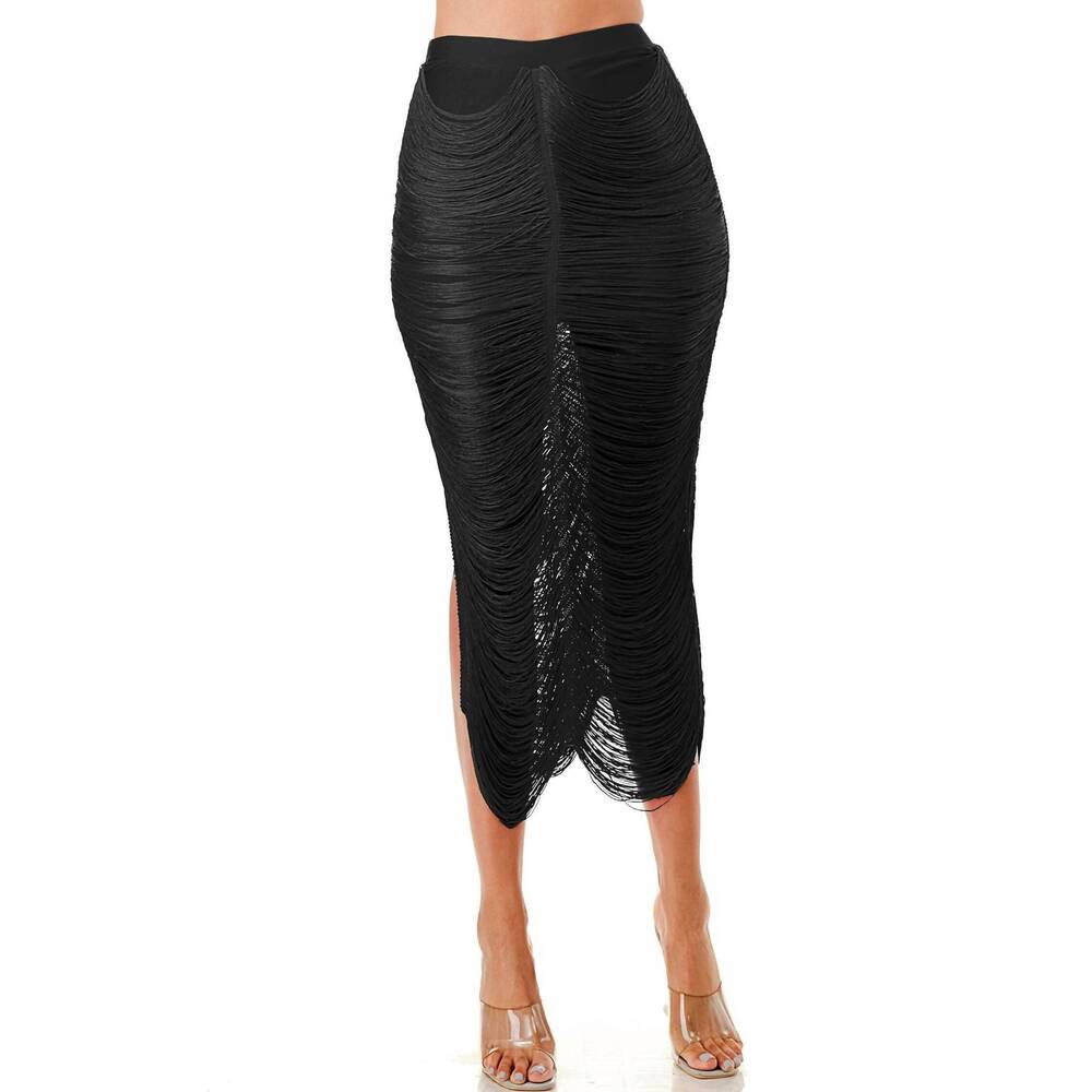 NEW HIGHLIGHT women's nomad breeze skirt in black